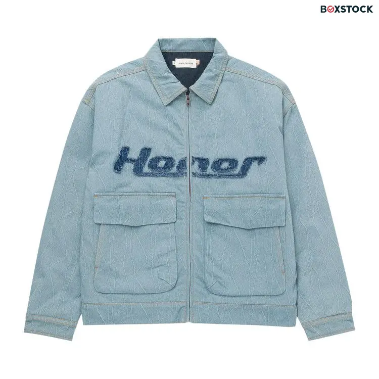 Honor The Gift Frequency Denim Jacket 'Light Indigo' Blue Fall/Winter 2024
