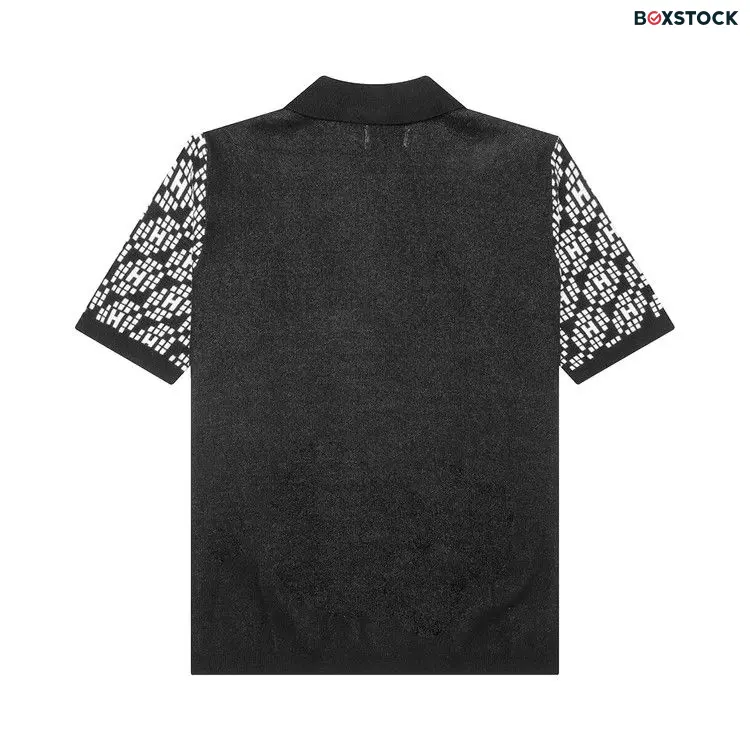 Honor The Gift H Pattern Polo 'Black' Spring/Summer 2024