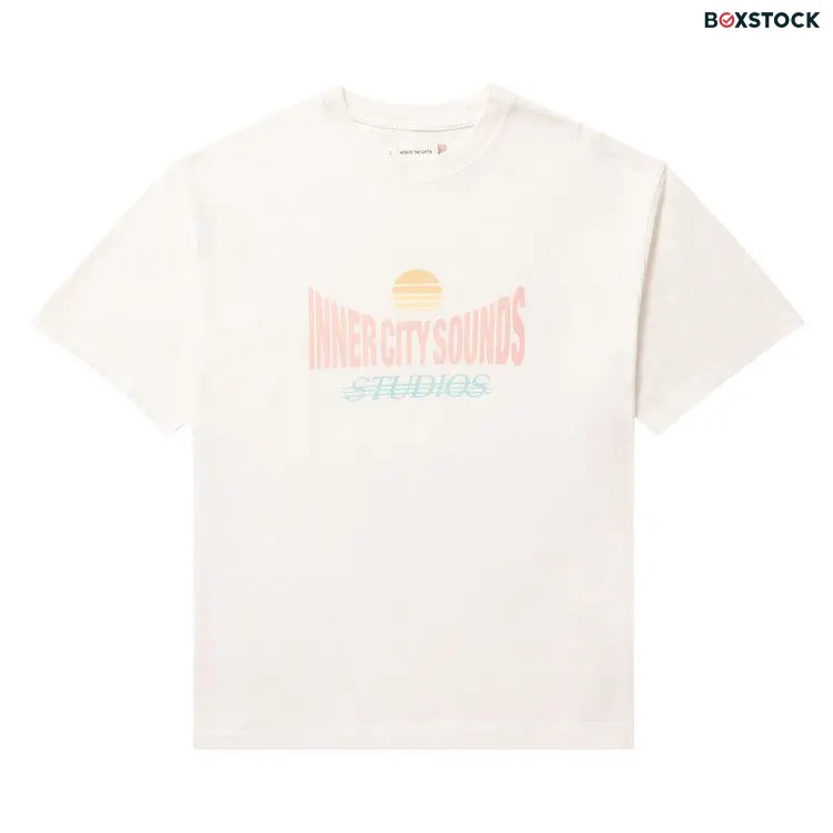 Honor The Gift Inner City Sounds T-Shirt 'Cream' White Fall/Winter 2024