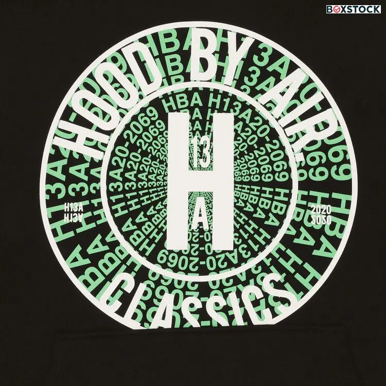 Hood By Air Cookie Hoodie 'Black' Fall/Winter 2020