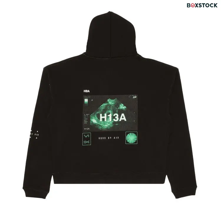 Hood By Air Hooded Sweatshirt 'Black' Fall/Winter 2020
