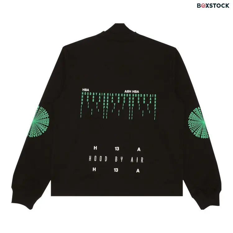 Hood By Air Long-Sleeve Tee 'Black' Fall/Winter 2020