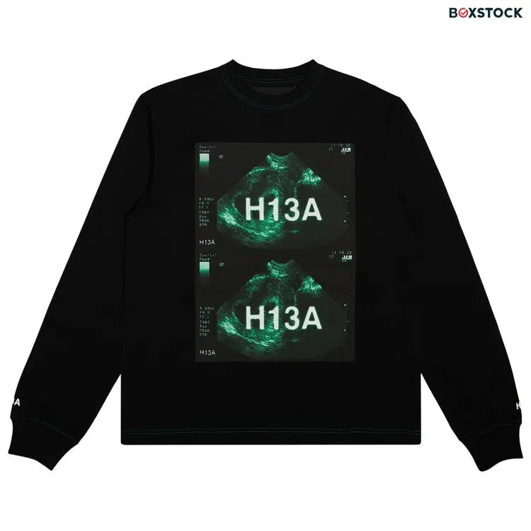 Hood By Air Long-Sleeve Tee 'Black' Fall/Winter 2020 HBA-152B01-000