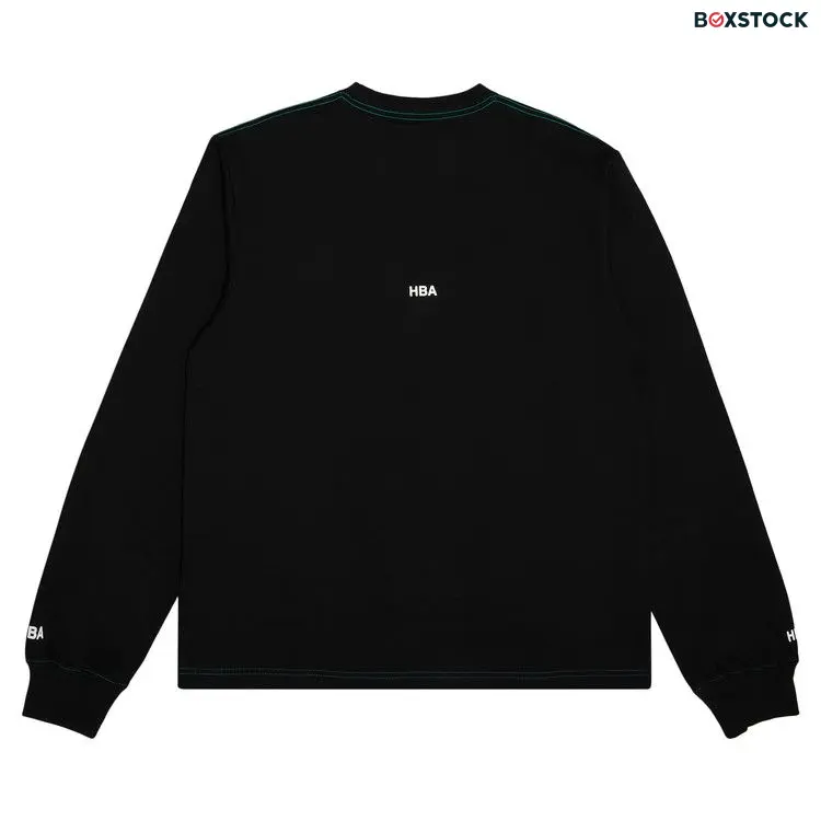 Hood By Air Long-Sleeve Tee 'Black' Fall/Winter 2020 HBA-152B01-000