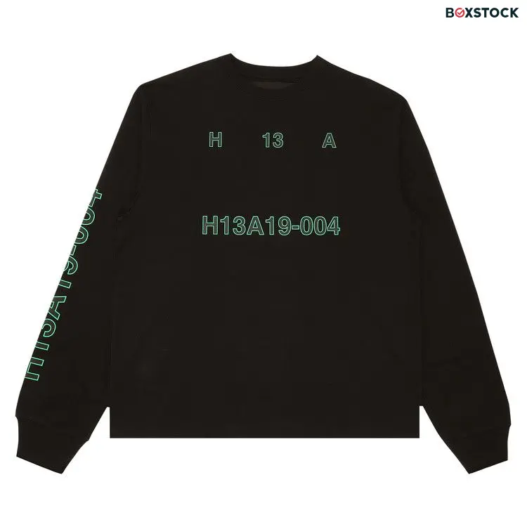 Hood By Air Long-Sleeve Tee 'Black' Fall/Winter 2020 HBA-152B05-000