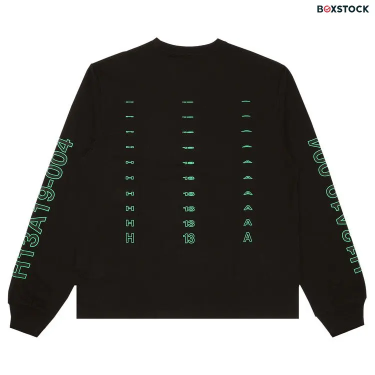 Hood By Air Long-Sleeve Tee 'Black' Fall/Winter 2020 HBA-152B05-000
