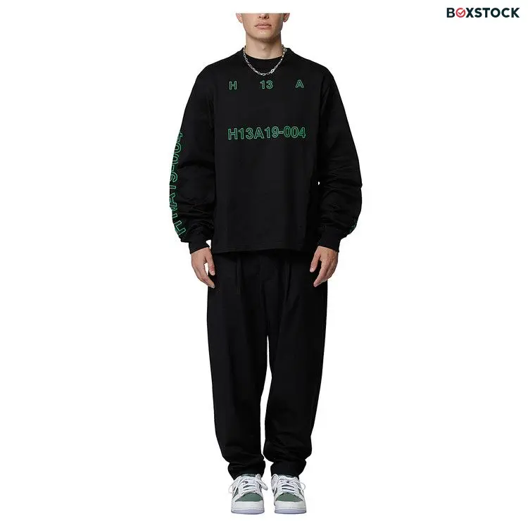 Hood By Air Long-Sleeve Tee 'Black' Fall/Winter 2020 HBA-152B05-000