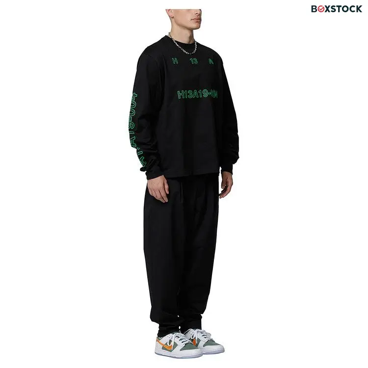 Hood By Air Long-Sleeve Tee 'Black' Fall/Winter 2020 HBA-152B05-000