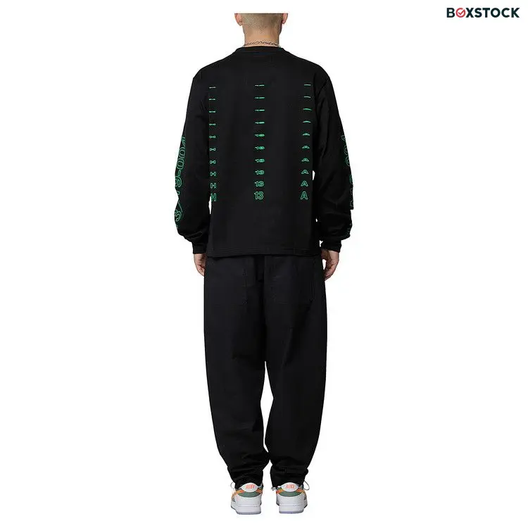 Hood By Air Long-Sleeve Tee 'Black' Fall/Winter 2020 HBA-152B05-000