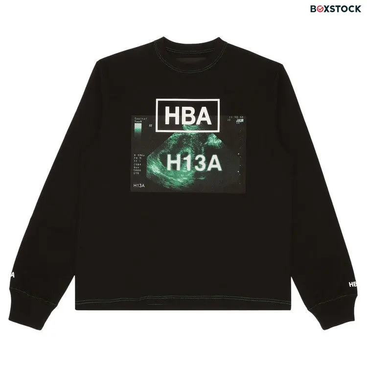 Hood By Air Long-Sleeve Tee 'Black' Fall/Winter 2020 HBA-152B-04