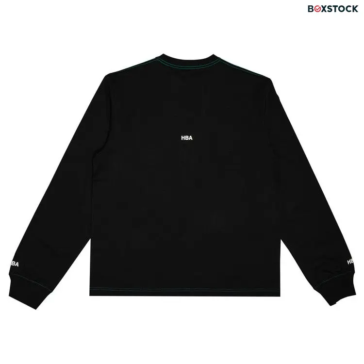 Hood By Air Long-Sleeve Tee 'Black' Fall/Winter 2020 HBA-152B-03