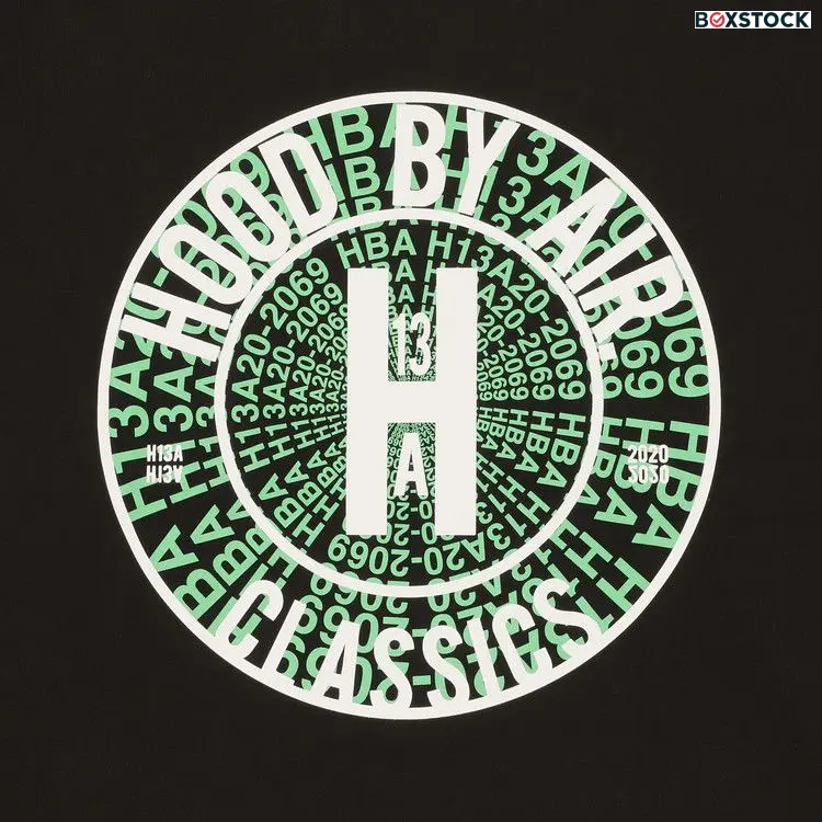 Hood By Air Long-Sleeve Tee 'Black' Fall/Winter 2020 HBA-152B02-000