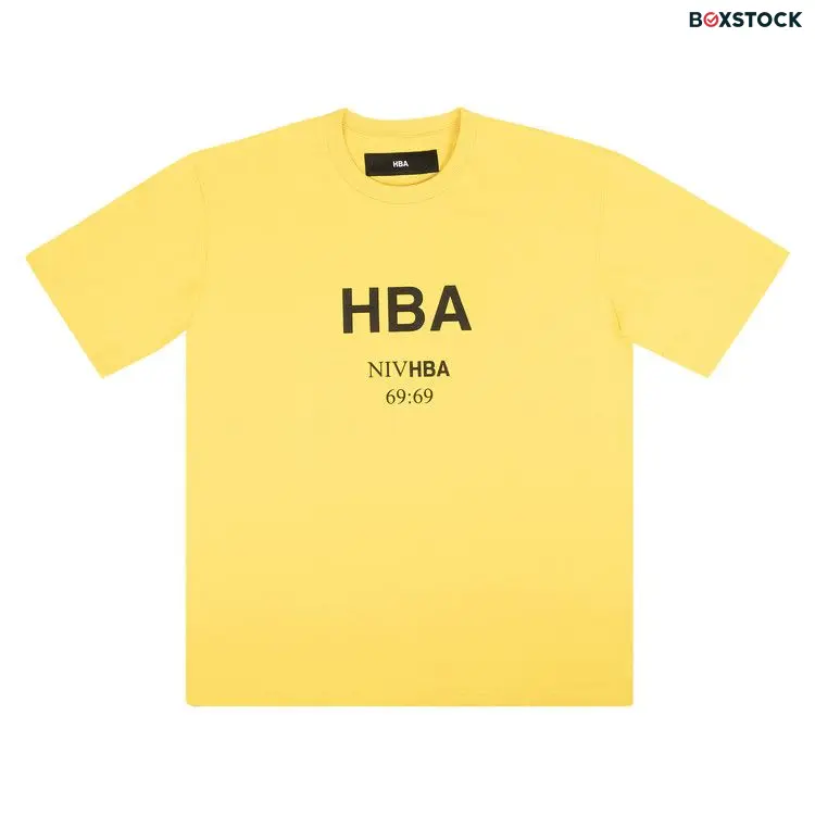 Hood By Air NIV Short-Sleeve T-Shirt 'Yellow'