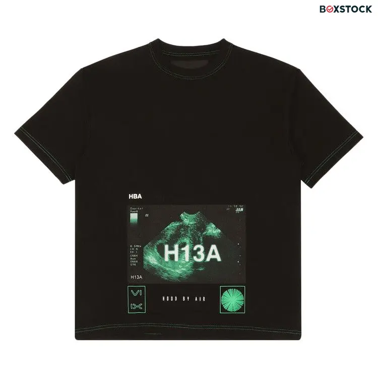 Hood By Air Short-Sleeve Tee 'Black' Fall/Winter 2020