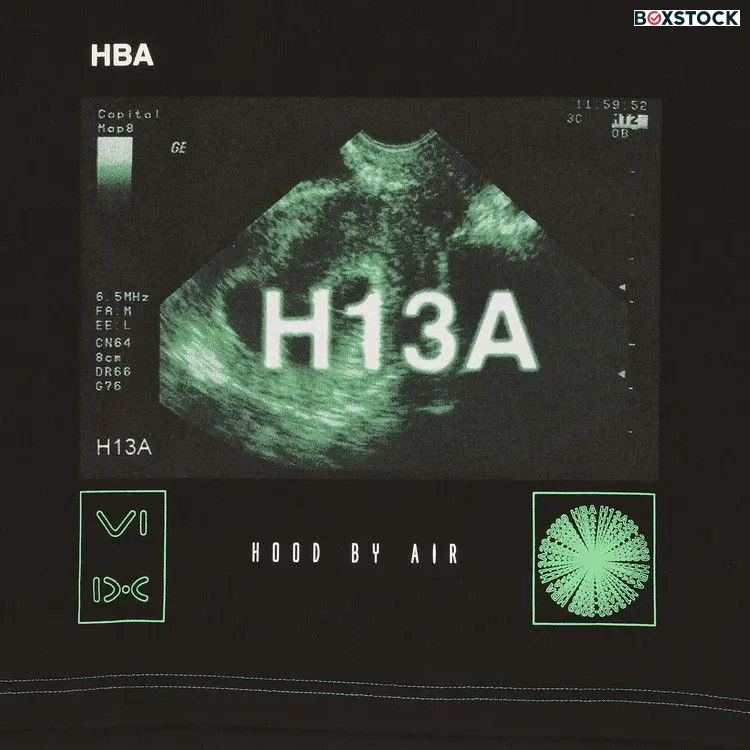 Hood By Air Short-Sleeve Tee 'Black' Fall/Winter 2020