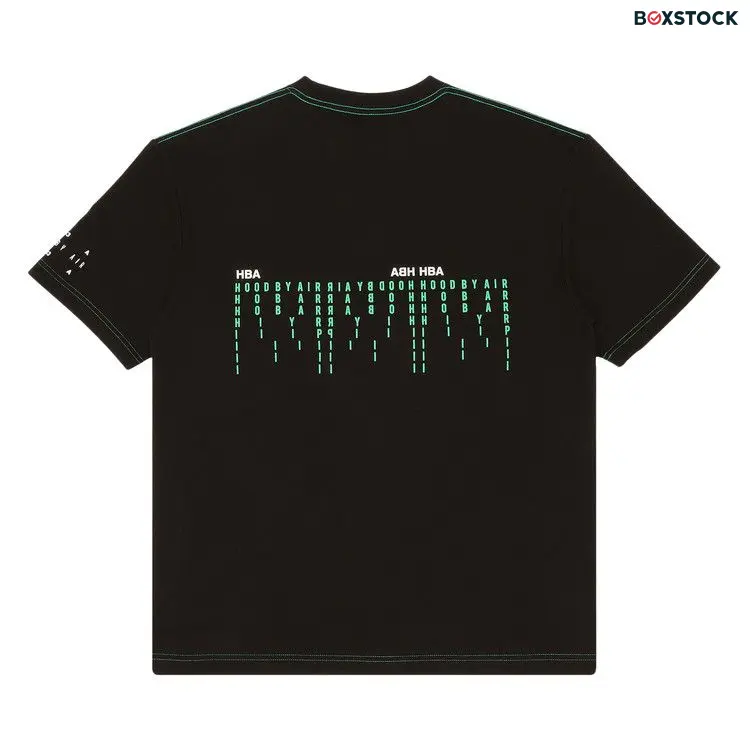 Hood By Air Short-Sleeve Tee 'Black' Fall/Winter 2020 HBA-15101-000