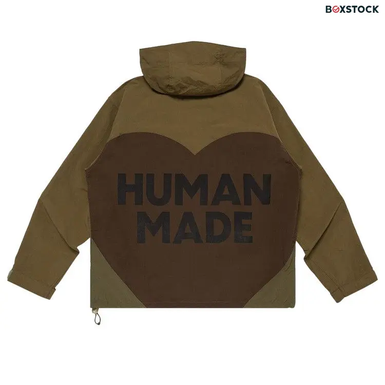 Human Made Anorak Parka 'Olive Drab' Green
