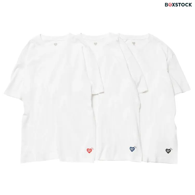 Human Made 3-Pack T-Shirt Set 'White' Spring/Summer 2023