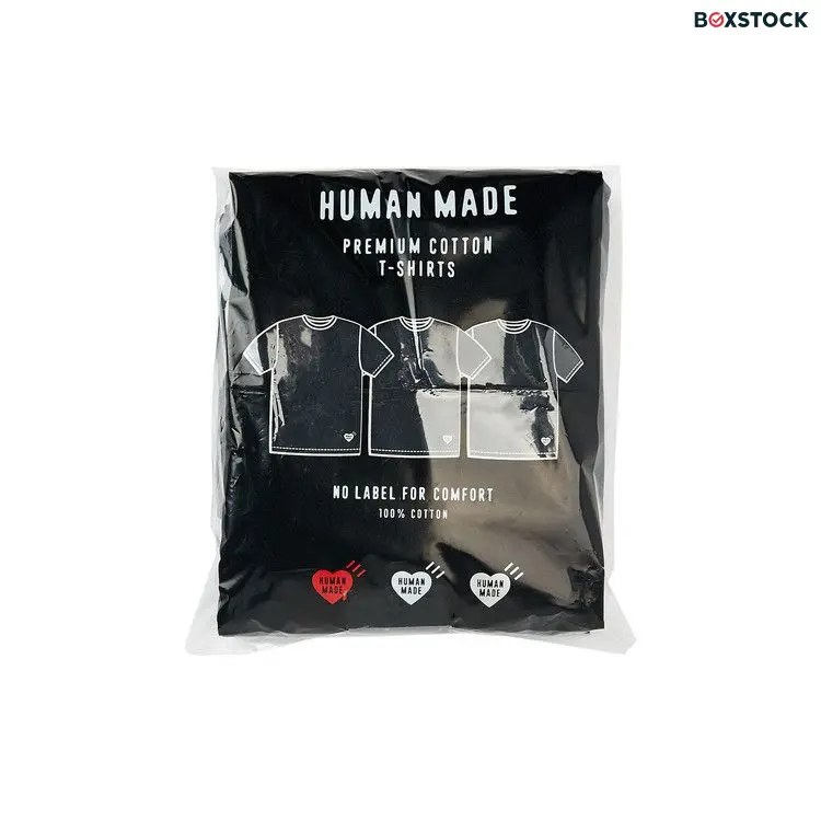 Human Made 3-Pack T-Shirt Set 'Black' Spring/Summer 2023