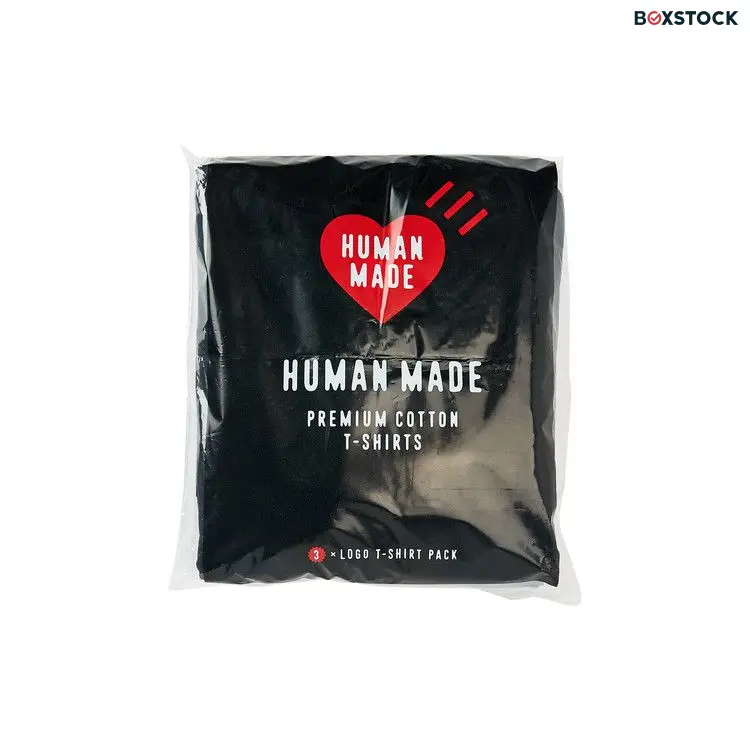 Human Made 3-Pack T-Shirt Set 'Black' Spring/Summer 2023