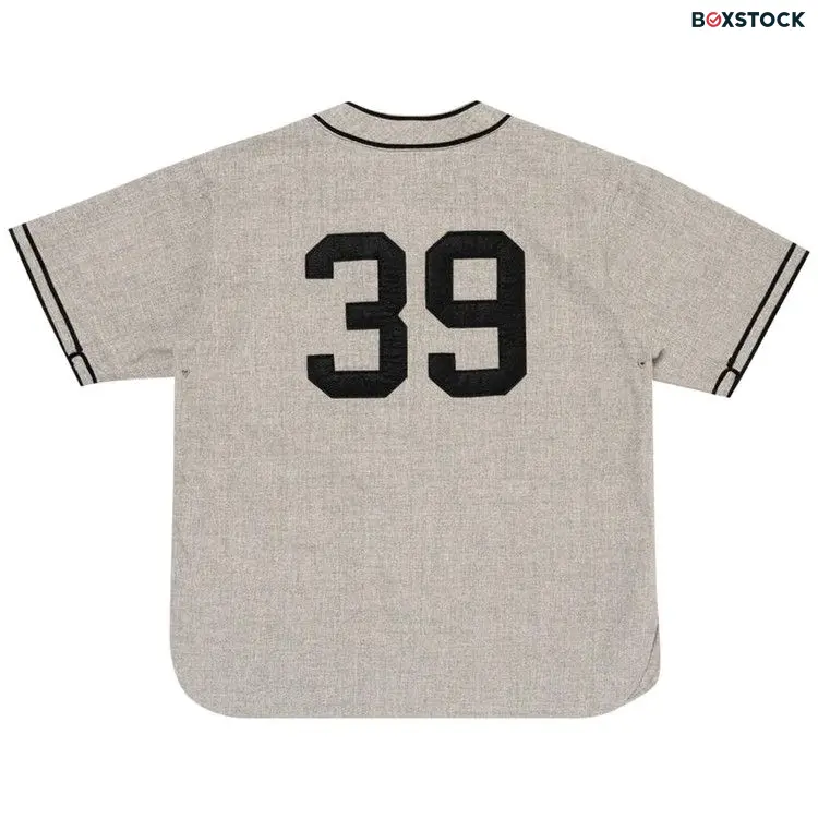 Human Made Baseball Shirt 'Grey'