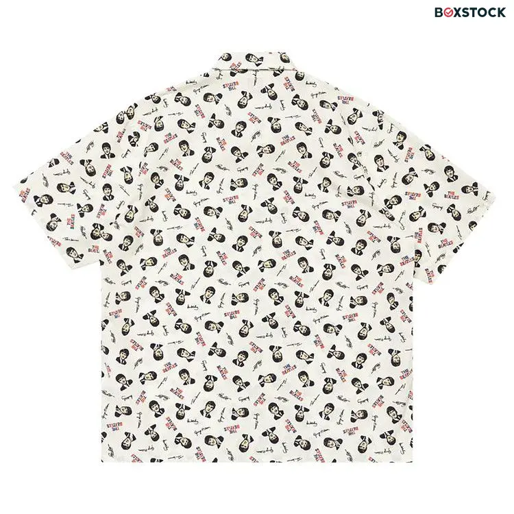 Human Made Beatles Aloha Shirt 'White'