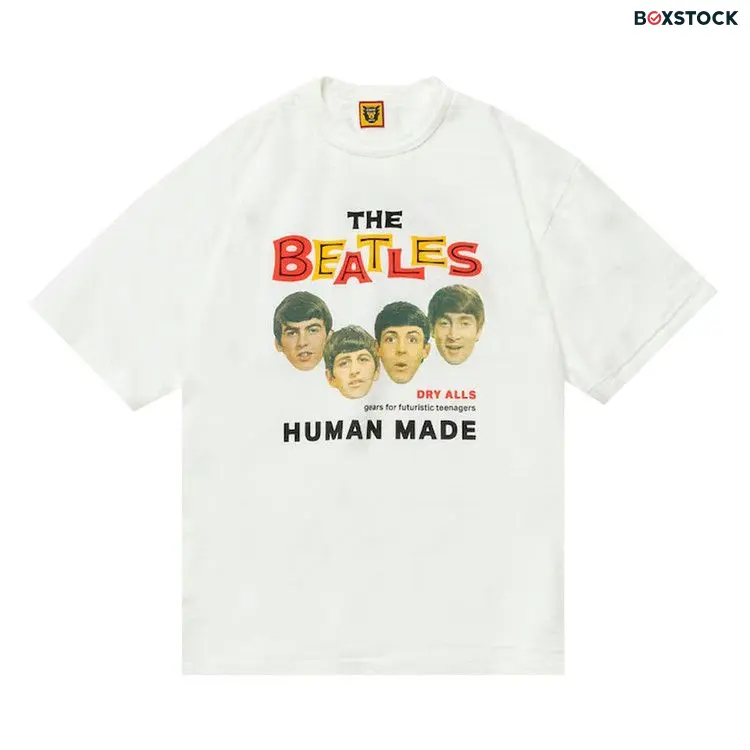 Human Made Beatles T-Shirt 'White' Fall/Winter 2022
