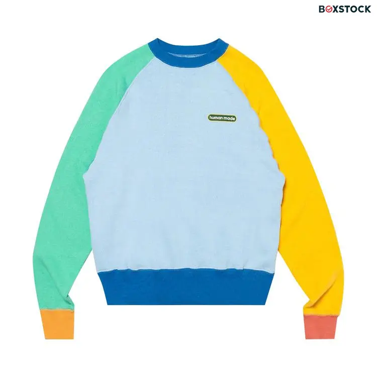 Human Made Crazy Tsuriami Sweatshirt 'Blue' Spring/Summer 2024