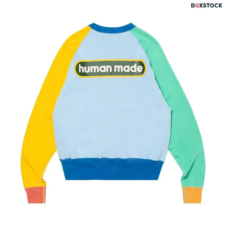 Human Made Crazy Tsuriami Sweatshirt 'Blue' Spring/Summer 2024