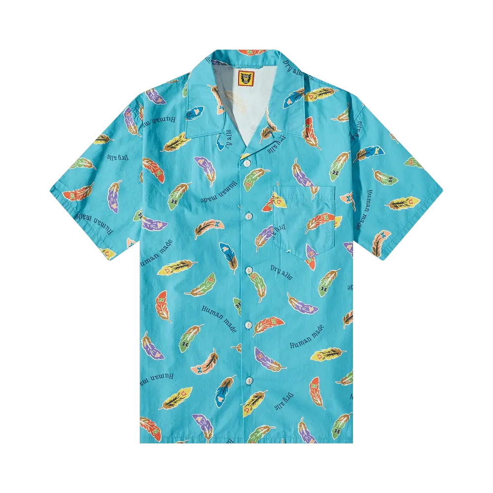 Human Made Feather Aloha Shirt 'Blue' Spring/Summer 2023