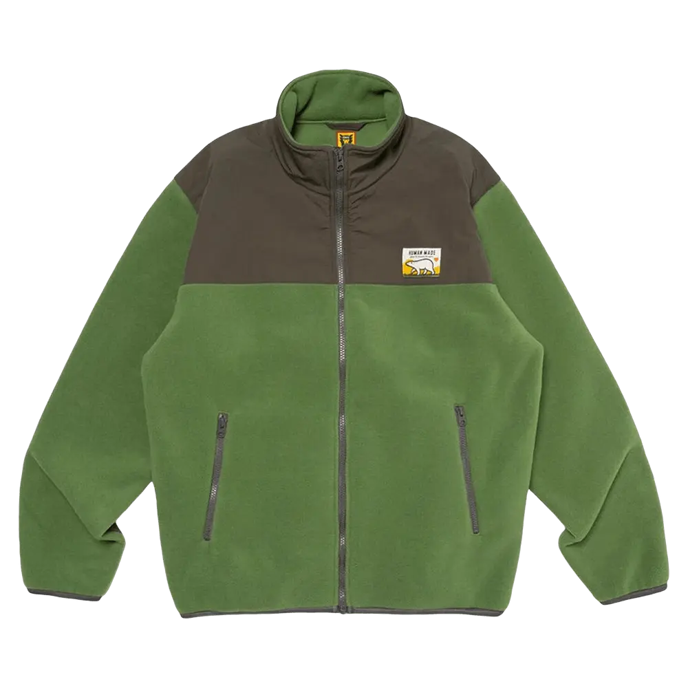 Human Made Fleece Jacket 'Green' Fall/Winter 2023