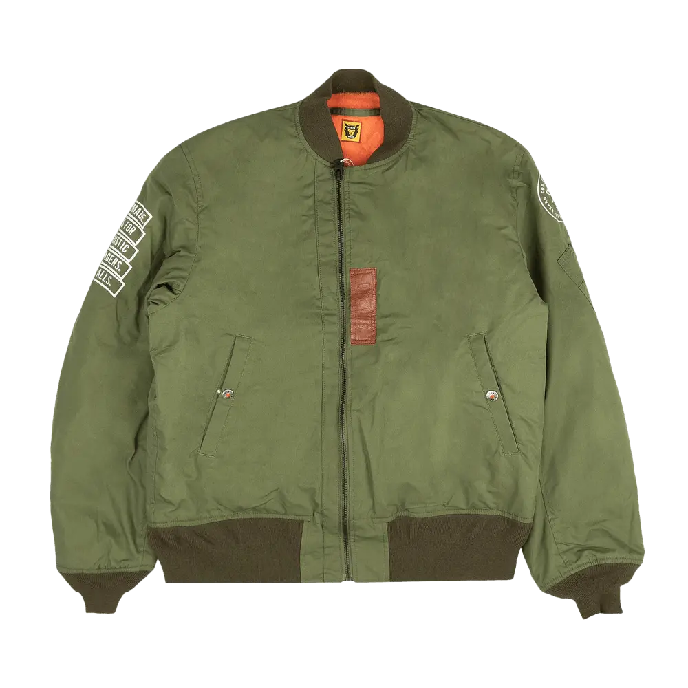 Human Made Flight Jacket 'Olive' Green Fall/Winter 2019