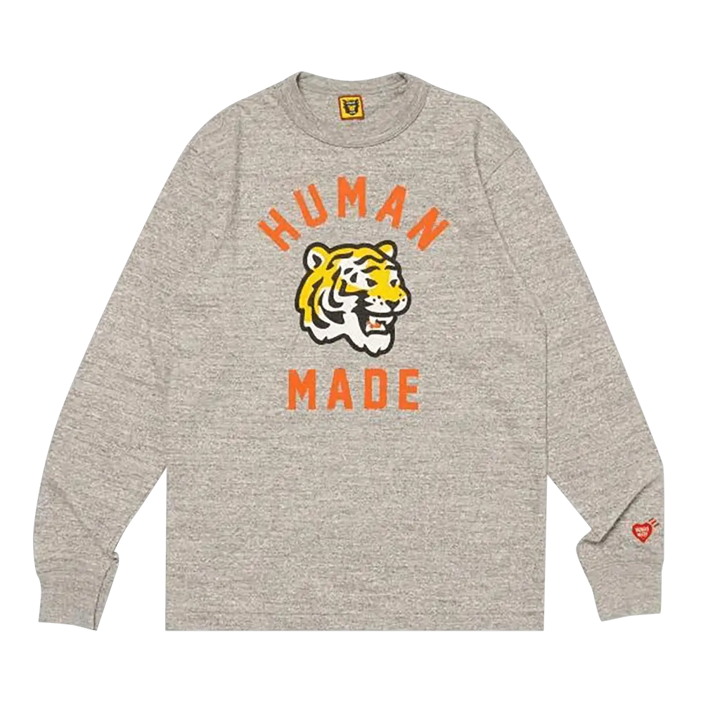 Human Made Graphic Long-Sleeve T-Shirt 'Grey' Spring/Summer 2024