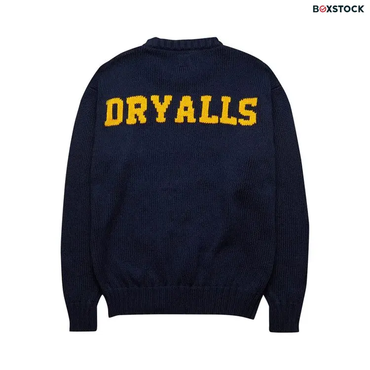 Human Made Knit Sweatshirt 'Navy' Blue Spring/Summer 2022