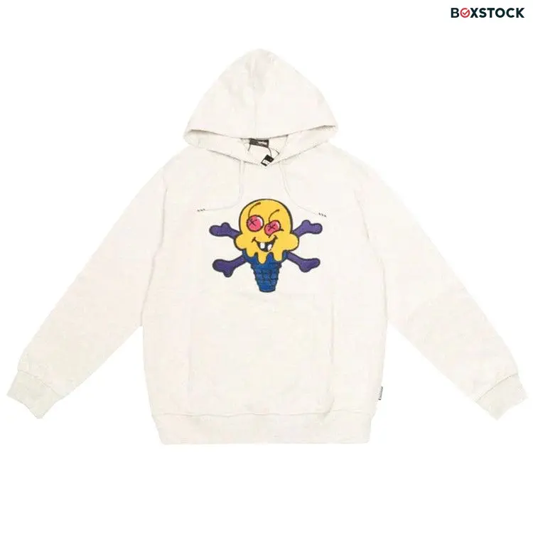 Icecream Avery Logo Patch Hoodie 'Light Heather Grey' Fall/Winter 2022