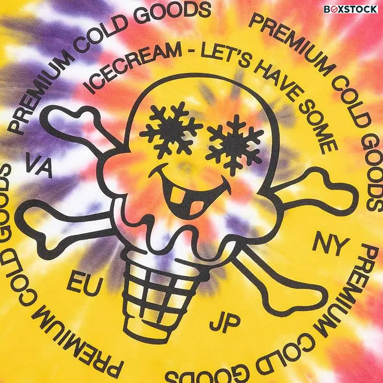 Icecream Cold Goods Long-Sleeve Knit 'Tie Dye' Multi-Color Spring/Summer 2021