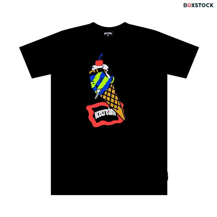 Icecream Cone Man Tee 'Black' Fall/Winter 2021