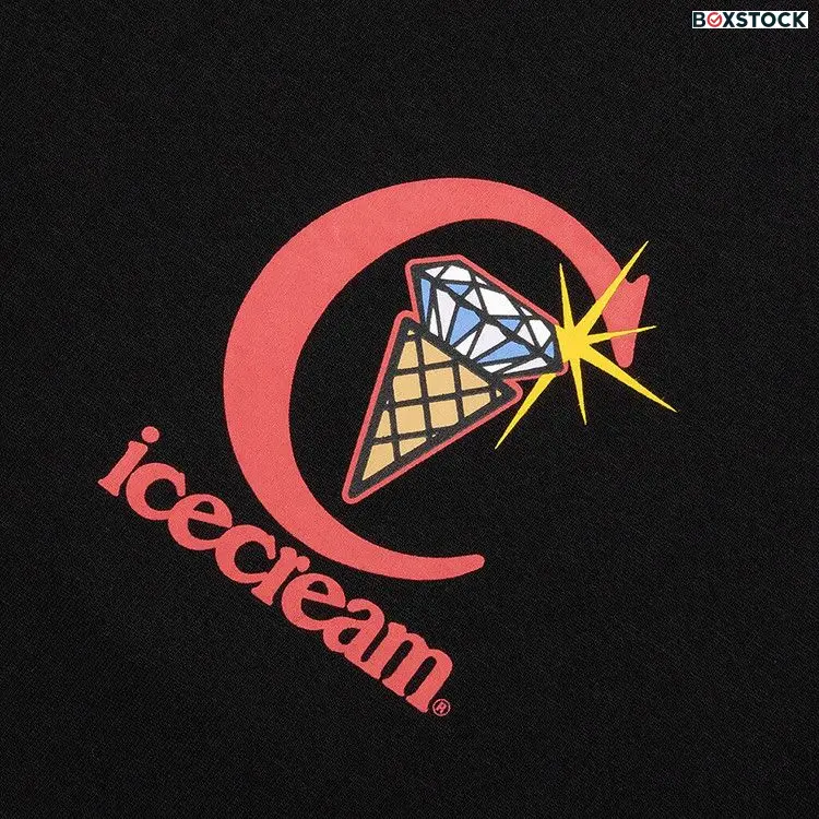 Icecream Diamonds Short-Sleeve Tee 'Black' Spring/Summer 2021