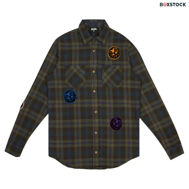 Icecream Eric Long-Sleeve 'Plaid' Multi-Color Fall/Winter 2022