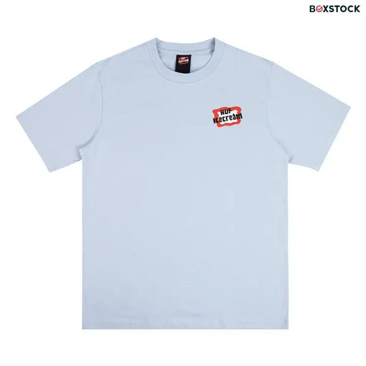 Icecream x HUF Spacepop Short-Sleeve Tee 'Slate Blue' Fall/Winter 2022