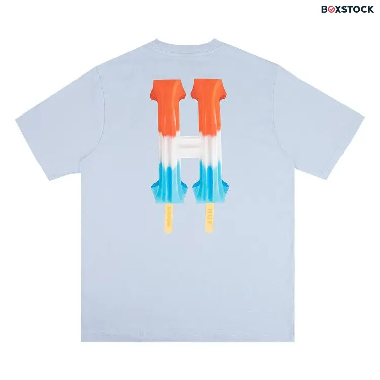 Icecream x HUF Spacepop Short-Sleeve Tee 'Slate Blue' Fall/Winter 2022