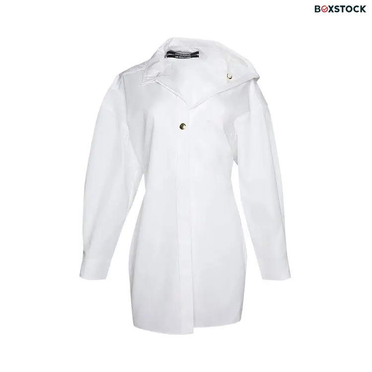 Jacquemus La Mini Robe Chemise 'White' Spring/Summer 2024