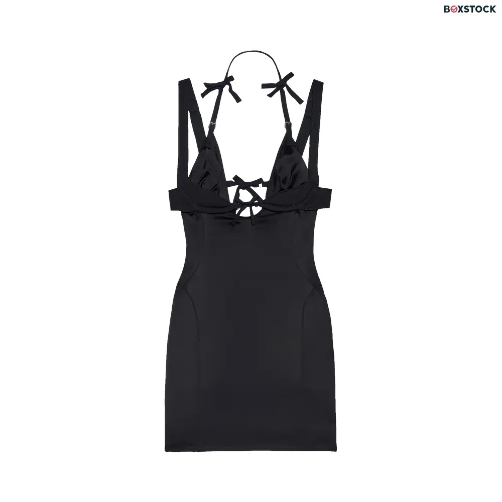 Jacquemus La Robe Ciceri Mini Dress 'Black' Fall/Winter 2023