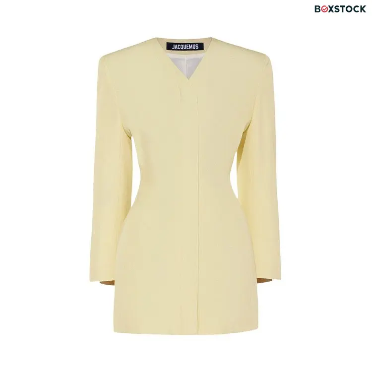 Jacquemus La Robe Cubo 'Pale Yellow' Spring/Summer 2024