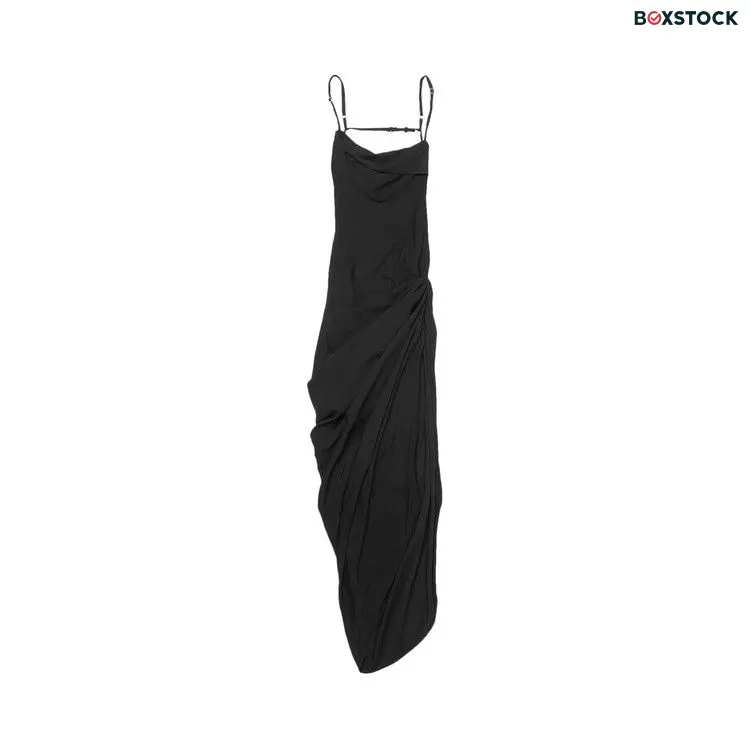 Jacquemus La Robe Saudade Longue 'Black' Fall/Winter 2022