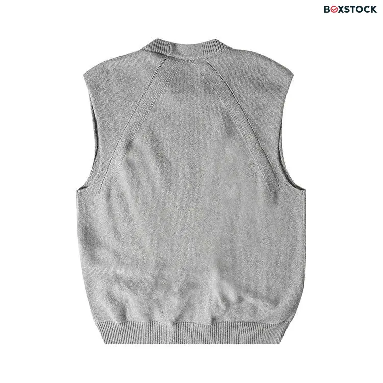 Jil Sander Crewneck Vest 'Grey' Spring/Summer 2023