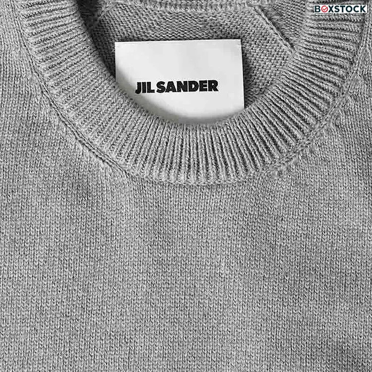 Jil Sander Crewneck Vest 'Grey' Spring/Summer 2023
