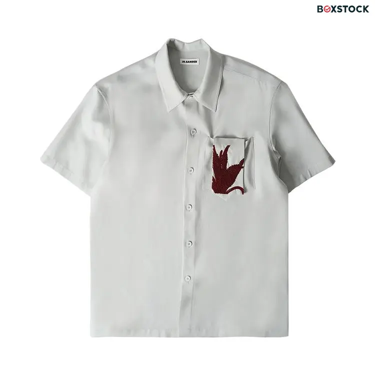 Jil Sander Light Wool Shirt 'Grey' Spring/Summer 2023