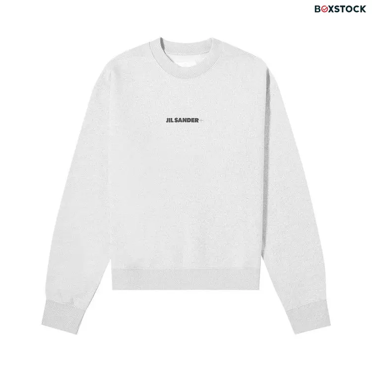 Jil Sander Logo Sweatshirt 'Grey' Spring/Summer 2023