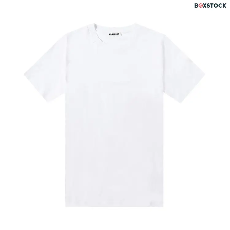 Jil Sander Regular Fit Crew Tee 'White' Spring/Summer 2023